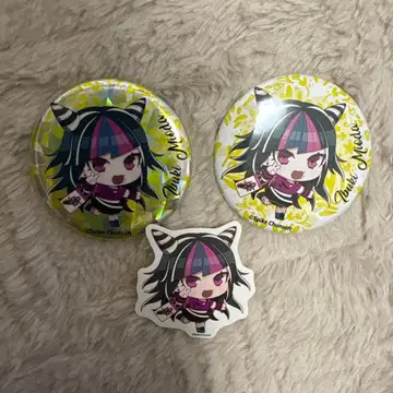 단간론파 콜라보 카페 good spoon 미오다 이부키 홀로 캔뱃지