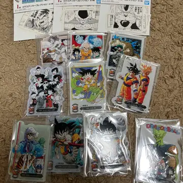 제일복권 드래곤볼 40주년 F상 ACLLECT 10종 세트