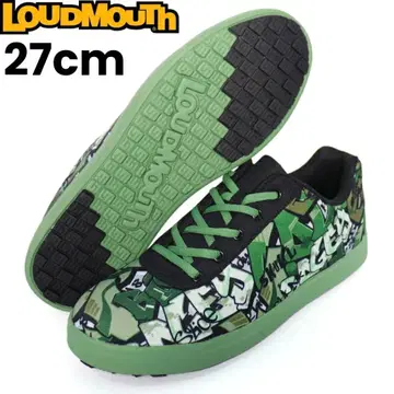 [ 새상품 ] 라우드마우스 골프화 27cm 택스카모 x 모스그린