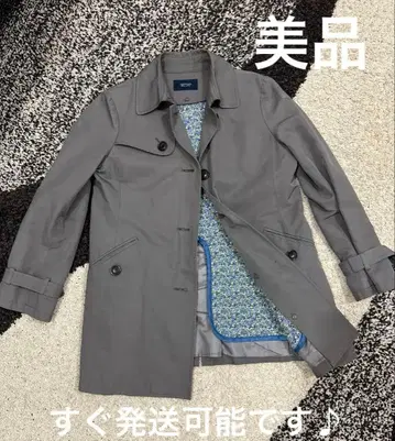 NEWYORKER 꽃무늬 라이너 포함 숏 트렌치 코트 아우터