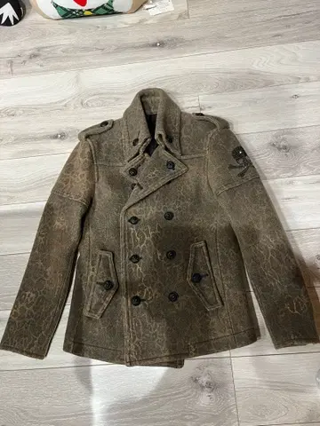 Roen 레오파드 코트