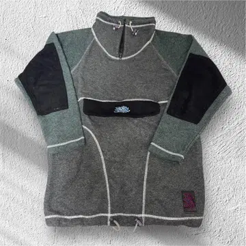 Power Trick 플리스 하프 지퍼 풀오버 스트릿 Y2K