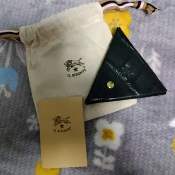 IL BISONTE 다크 그린 코인 케이스