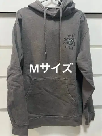 ANTI SOCIAL SOCIAL CLUB 후드티 M 그레이