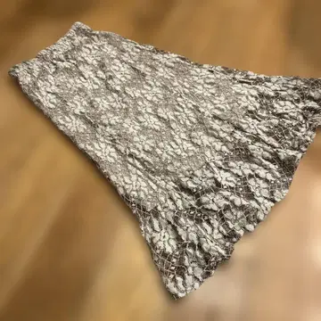 레이스 디자인 롱 스커트 S 사이즈