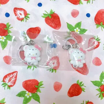 산리오 메지루시 액세서리 캡슐 토이 메지루시 참 포근포근 스노우