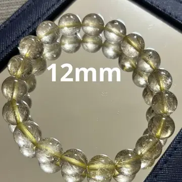 골드 루틸 쿼츠 12mm 팔찌