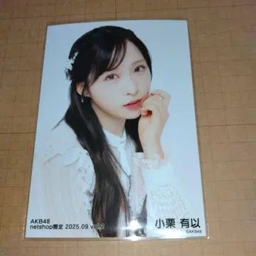 오구리 유이 AKBOfficialshop 9월 한정판 랜덤 브로마이드 중