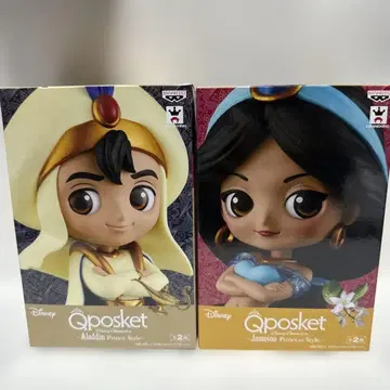 알라딘 재스민 피규어 세트 큐포스켓