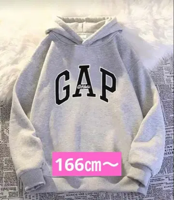 새상품 GAP 그레이 후드티 맨투맨 160 여성용