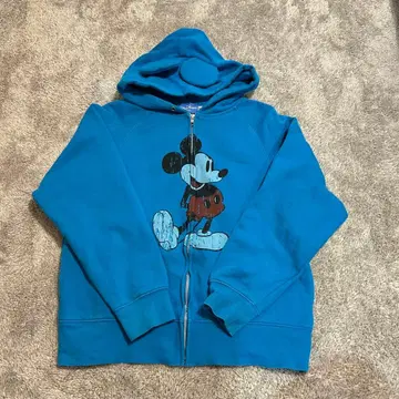 미키마우스 후드티 귀달린 디즈니
