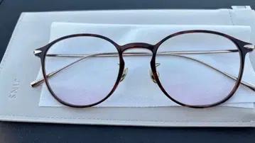 jins 티크 컬러 렌즈 새상품급