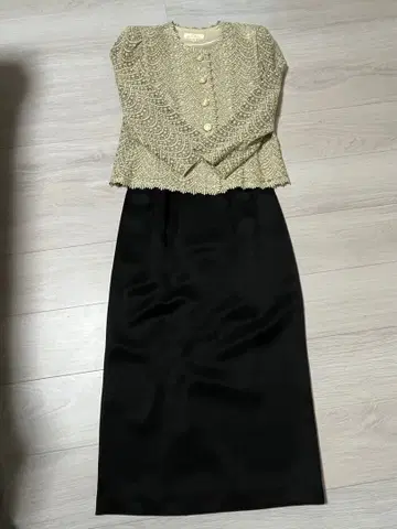 도쿄 IGIN Jan Zabeline 자켓과 스커트 세트 9AR