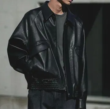 WYM ARTIFICIAL GRAIN FLIGHT BLOUSON