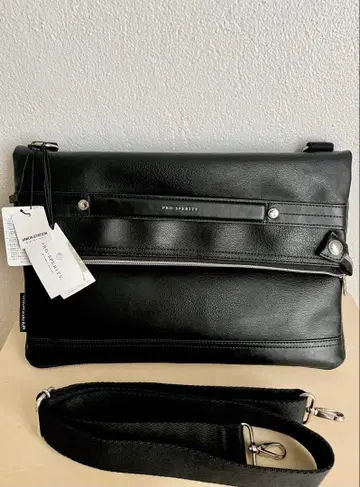 유니온 스테이션 숄더백 남성용 블랙