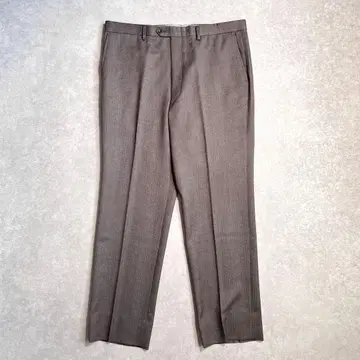 [컨디션 최상] 에미넌트 울 캐시미어 슬랙스 브라운 헤링본 w97