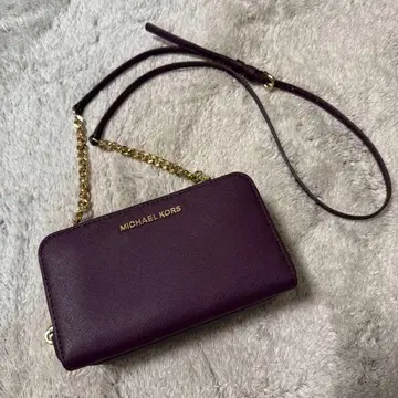 마이클코어스 2WAY 핸드백 숄더백 퍼플