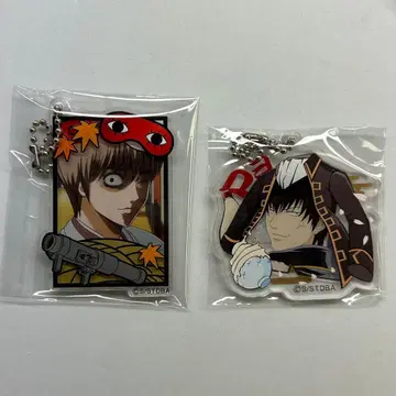 은혼 오키타 소고 히지카타 토시로 아크릴 키링 키체인