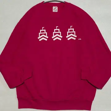 90s 빈티지 JERZEES 저지 프린트 맨투맨