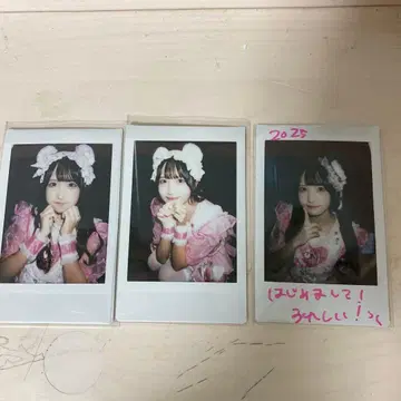 iON! 코이하루 네네 사인 있음 코메 있음 사인 없음 폴라로이드