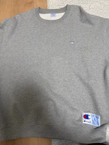 Champion 챔피온 맨투맨 C3-Y034 L 사이즈 그레이