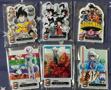 드래곤볼 제일복권 40th 그 첫 번째 F상 아크릴 스탠드 6세트