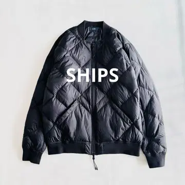 쉽스 SHIPS 스퀘어 퀼트 이너 다운