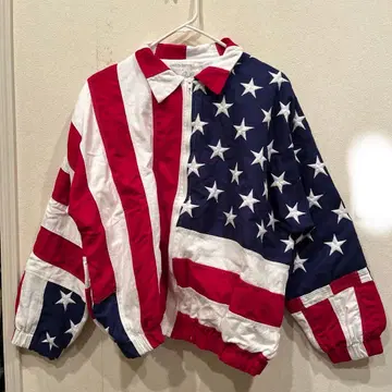 미국 성조기 점퍼