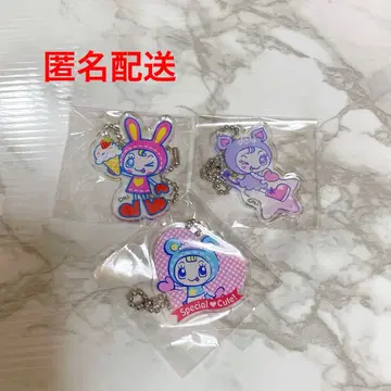 나루미야 해피파크 가챠 아크릴 키링 3종 세트