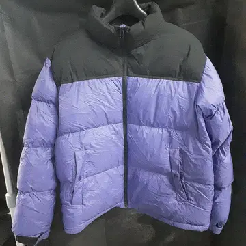 UNIQLO 다운 자켓 보라색 블랙