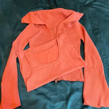 AZUL by MOISSY 핑크 니트 스웨터 세트