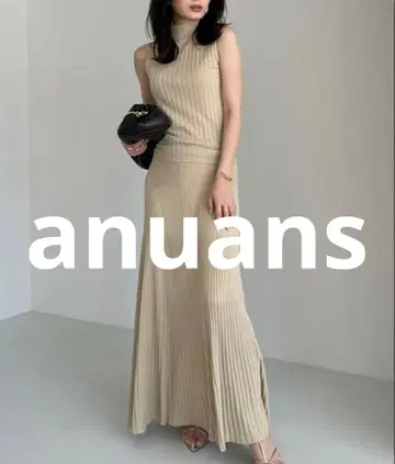 새상품급 anuans 셋업 FREE 베이지 여성용