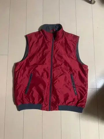 CHAPS 레드 베스트 XL 나일론 플리스