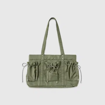 RONE PARC 올리브 그린 토트백