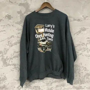 90s PURITAN XL 빈티지 맨투맨 속기모 빅 프린트