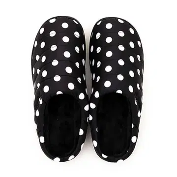 SUBU 블랙 화이트 도트 도트 레어 사이즈