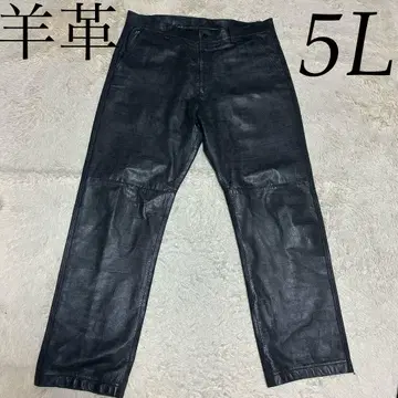 barassi 바랏시 5L 양가죽 램 가죽 가죽 팬츠 천연 가죽