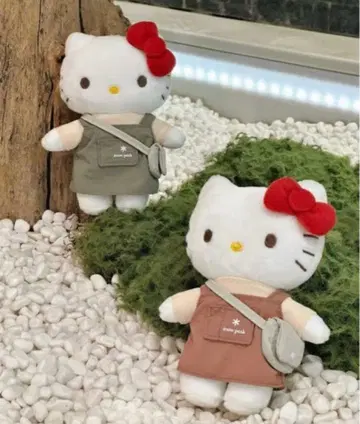 HELLO SNOW PEAK 한정판 봉제 인형 헬로키티 x 스노우피크