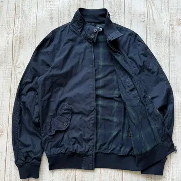 H&M 에이치앤엠 해링턴 자켓 네이비