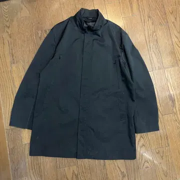 더반 블랙 스텐카라 코트