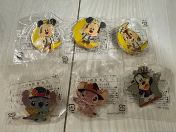 디즈니 핀 배지 6개 세트