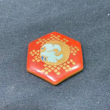 [ 새상품급 ] 구타니야키 오비 고정 띠 구타니 호쿠잔 금채 학 모티브