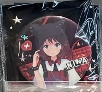 걸즈 밴드 크라이 할로윈 ver. 중국 한정 이세리 니나 big 캔뱃지