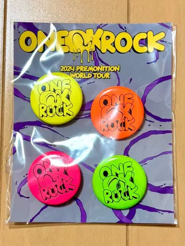 [ 미개봉 새상품 ] ONE OK ROCK PREMONITION 캔뱃지