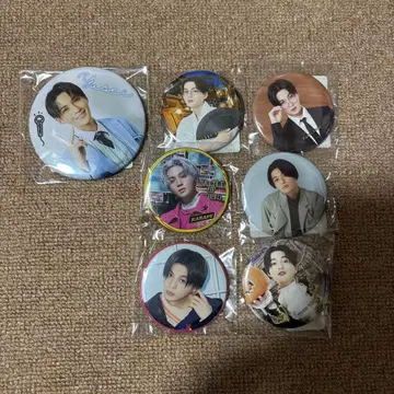 야기 유세이 캔뱃지 세트