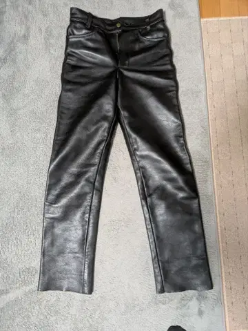 VANSON 반손 가죽 팬츠