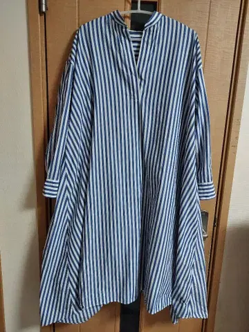 저널 스탠다드 컬러 스트라이프 A 라인 원피스