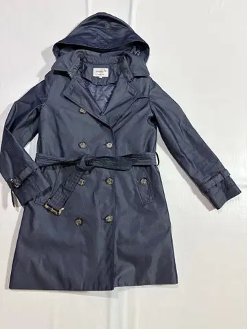 M 사이즈 아놀드 파머 트렌치코트 라이너 포함 네이비