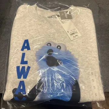 퍼펫 순순 맨투맨 S 사이즈 그레이