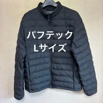 유니클로 퍼프 테크 자켓 L 사이즈 블랙